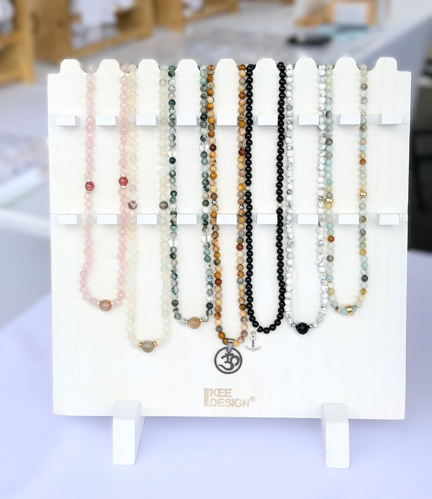Genuine Gemstone Necklace Collection